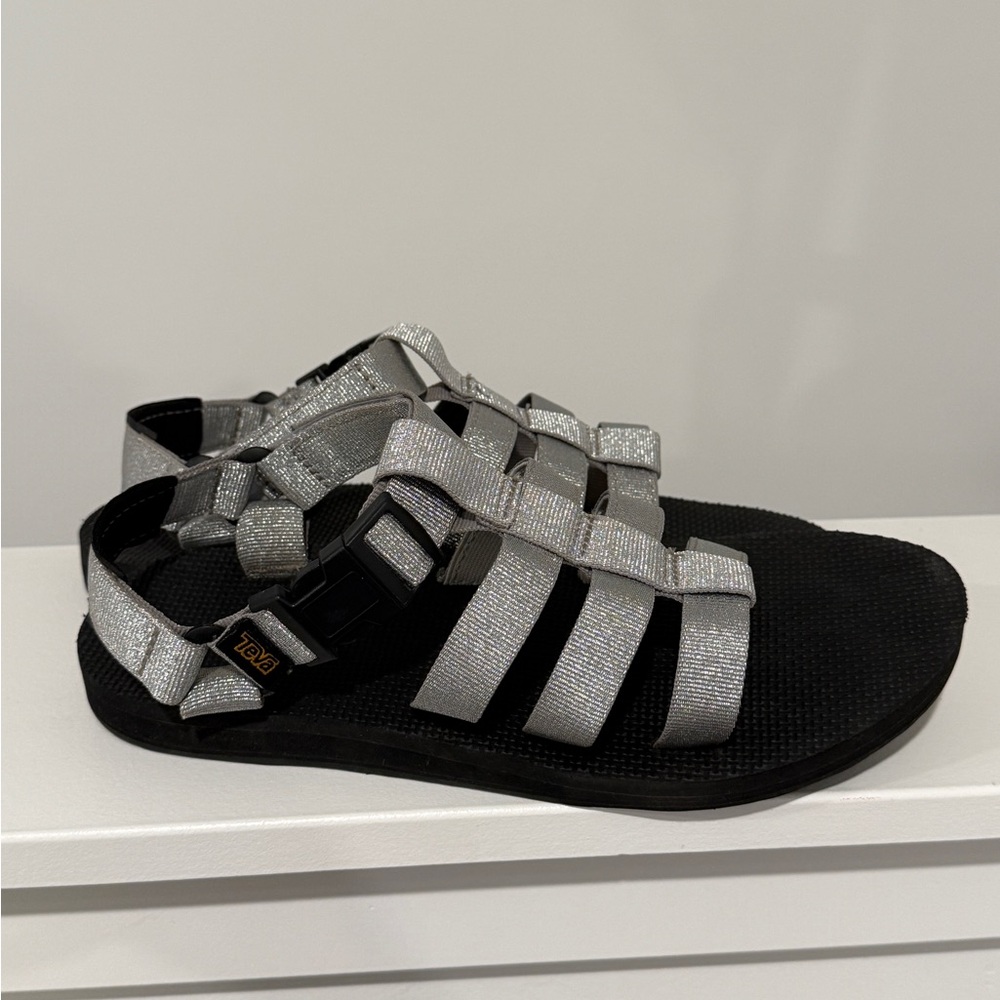 Teva Original Dorado strappy sandals Silver women’s 8